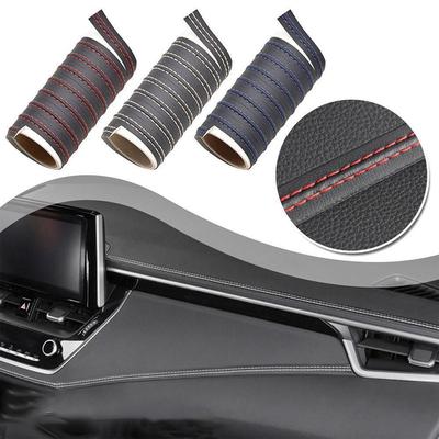Self-adhesive Car Decorative Line Pu Leather Interior Decorative Strip  Universal