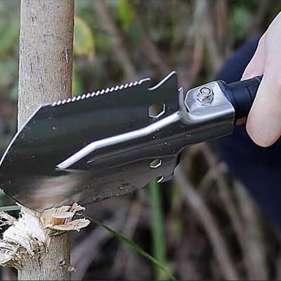 Camping Shovel Folding Multifunctional Folding Shovels For Digging Lightweight High Strength Entrenching Tool For Backpacking