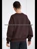 Retro American Hip-Hop Style Thickened Round Neck Sweatshirt
