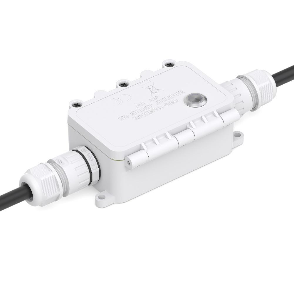 IP67 Waterproof For Smart Outdoor Switch Box 1 to 16 Amp WiFi Remote Control for Heavy Duty Applications Garden Lighting