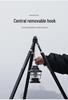 Outdoor Mountain Multi-functional Aluminum Tripod: Camping Rack & Lamp Holder