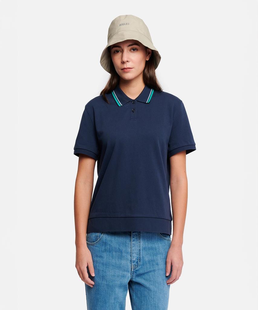 Aigle Urban Uvc Short Sleeve Polo Shirt Aas26Wpsh001Emp