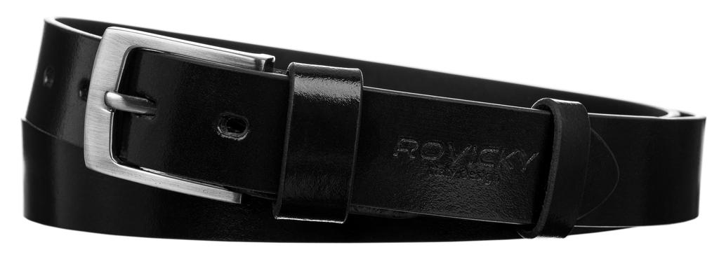 M LÄDERBÄLTE VAR PLW-R-1 105 SVART