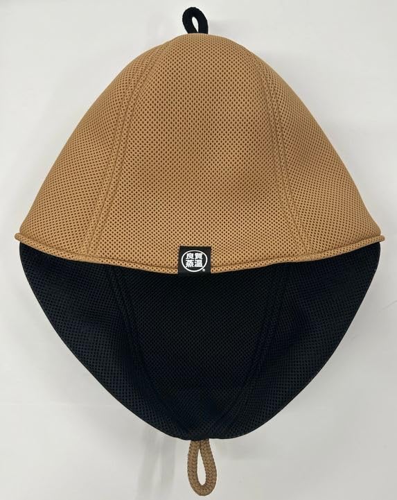 Hard Camel Stitching, Black Lining, Double Layer Next Generation 3-layer Polyester Mesh Material, Extra Large Size Sauna Hat, Reversible, Original