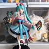The Anime Figure Cherry Blossoms Dress Action Figures Kawaii Swimsuit Vocaloid Pvc Collectible Model Toys Girl Gift