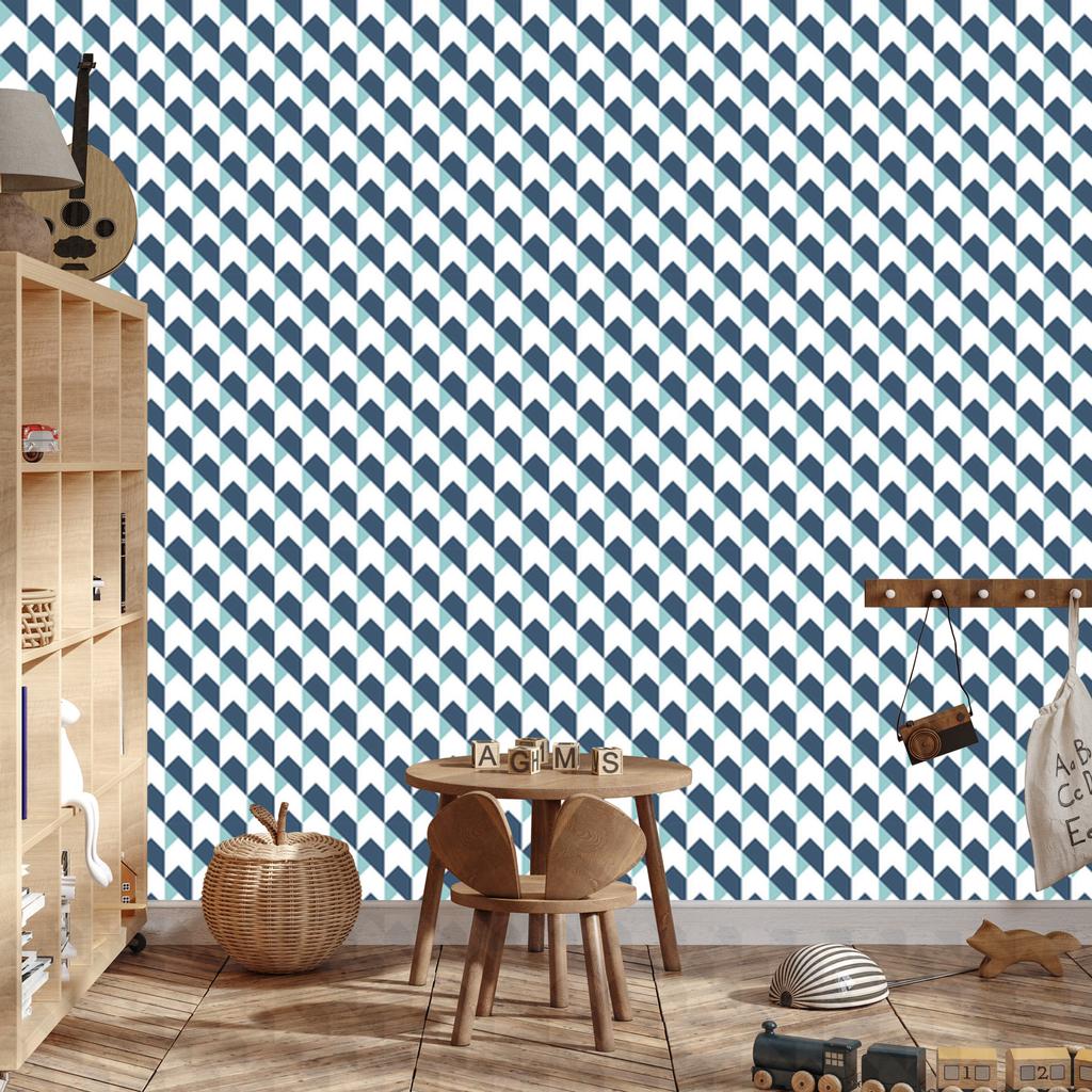 Wallpaper Modern Geometric Pattern for Living Room and Bedroom 50x1000