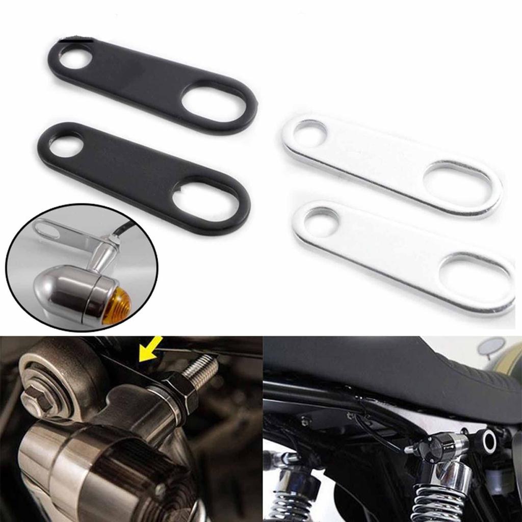 RICISUNG Turn Signal Stay Bases Set of 4 Turn Signal Stays Motorcycle Front Turn