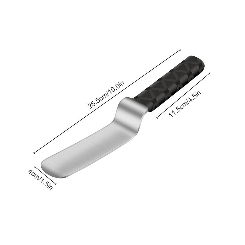 Car Dent Repair Tool Stainless Steel Z-Type Rubber Handle Leveling Flapping Pad Body Dent Removal Tool