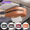 BBDS7 For Kia GTLine K3 K5 k8 k9 Sportege Picanto Optima Soul Ceed Car Tissue Box Storage Bag Microfiber Leather Paper Case Accessorie