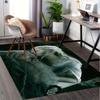 Lord of the Rings Polyester Office Carpet Chair Mats, Home Decor Dormitory Floor Protector with Anti-Skid Backing, Large Area Coverage,Chris