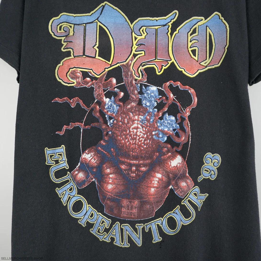 Collection Dio Ronnie James Tour 1993 Gift For Fan S to5XL T-shirt MA801 XXXXL
