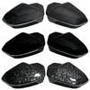 M Look Replacement Bright Black Side Mirror Cover Caps for BMW 5 7 I5 I7 Series G60 G61 G68 G70 G90 Left Hand Drive 2023-up