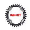 BUCKLOS Fahrrad 104 BCD Kettenblatt rund oval Fahrradkettenblatt 30T 32T 34T 36T 38T 40T 42T Narrow Wide Kettenblatt Fahrradteil
