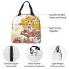 Candy Candy Anime Insulated Lunch Bag for Women Kids Portable Food Boxes Thermal Lunch Box Tote