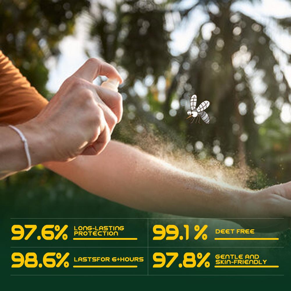 Sumifun 20 ML Mugwort Mosquito Bite Spray Summer Outdoor Essential Children's Summer Itching Agent, Skin Agent,Mosquito Bites ,Gentle Fresh Aroma