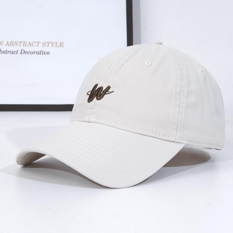 Şapka kadın yeni yumuşak üst derinleştirilmiş yumuşak üst beyzbol şapkası trend basit moda güneş koruyucu şapka