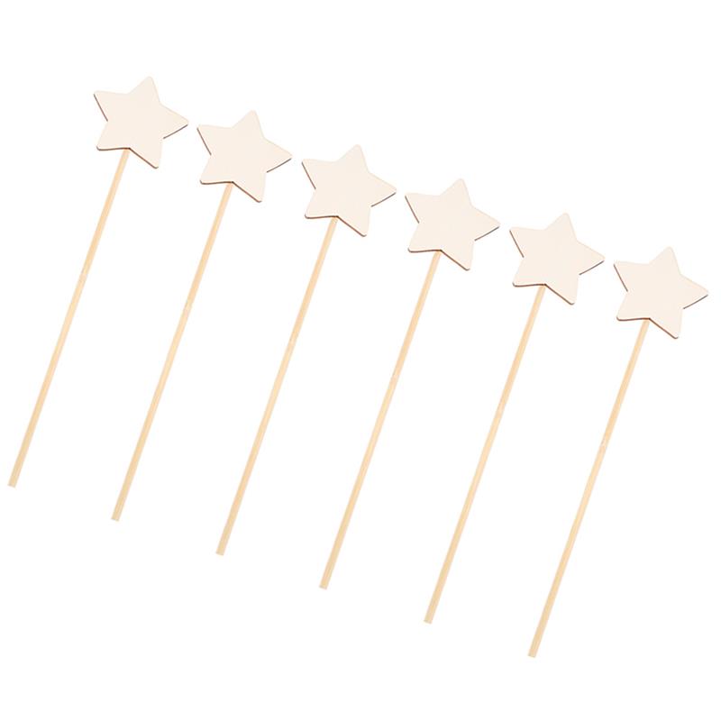 

Ipetboom Fairy Wands Wood Princess Stick Diy Star Moon Butterfly Magical Wand Unfinished Art Craft Kit Birthday Party
