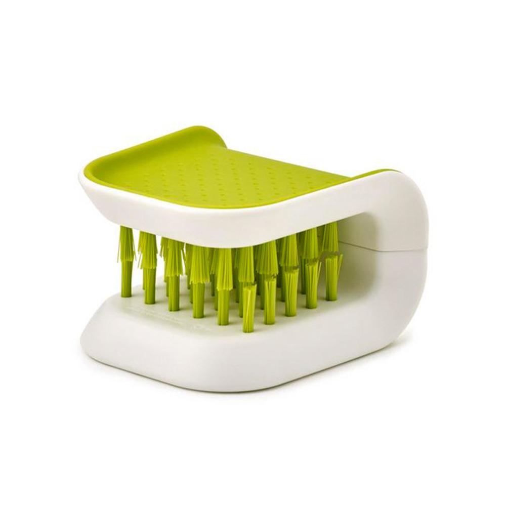1Pc U-Shaped Double-Sided Cleaning Brush Double-Sided Cleaning Brush for Kitchen Utensils, Knives And Spoons