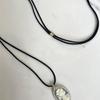 The Aperture Vintage Blue Cameo Necklace Sterling Silver (TA4196A023)