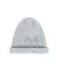 Bajal Va Brooch Melange Wool Rolling Beanie Blue Mix