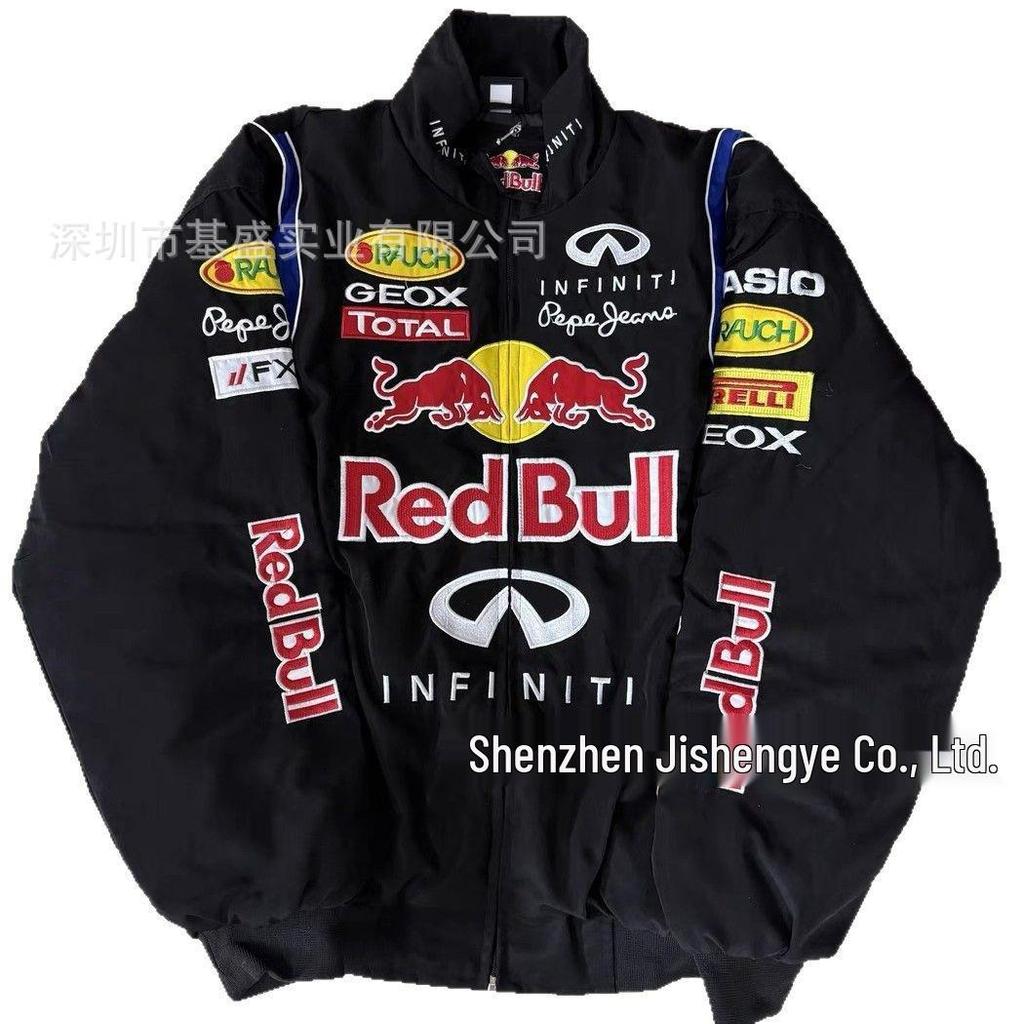 Export Gränsöverskridande Bästsäljare F1 Racing Motorcykeldräkt: Full brodyr, Ridkostym, Vinterkläder, Bomullsvadderad jacka.