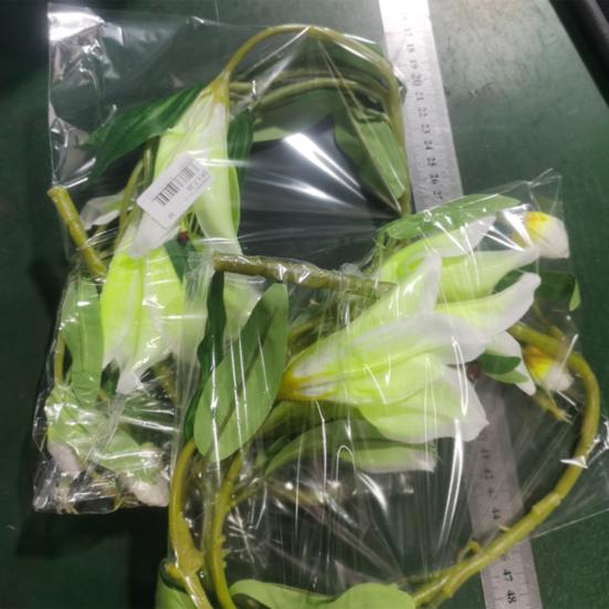 1 Pc Fadeless Fake Flower 6 Heads Plastic Photography Props Artificial Lily Flower Table Decor