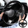 Suede Car Steering Wheel Cover Anti-Slip Protect Accessories For BMW Mini Cooper One JCW F54 F55 F56 F60 R50 R52 R53 R60 Sticker