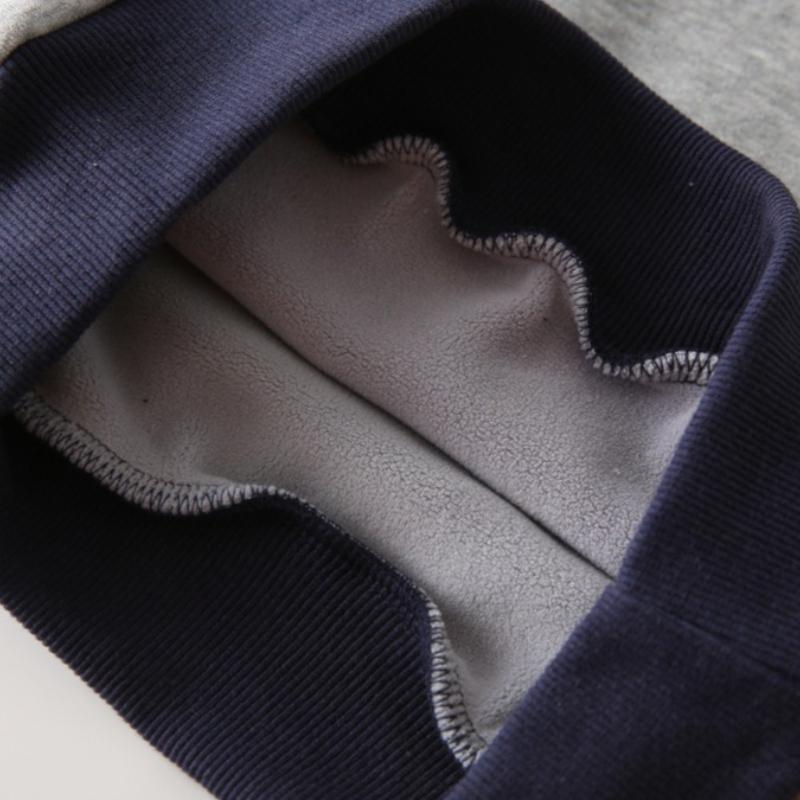 Boys Sweater Children's Clothing 2025 Autumn and Winter New Children's Sleeved Sweater Fashionable Thickened Warm Top