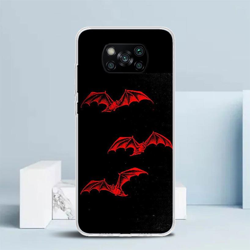 Gothic Vampire Scarlet Art Phone Case For Xiaomi Poco F7 Ultra X5 X6 X7 Pro M7 Redmi 15C 15 13C 13 12C 12 10C 10 10A 9 9C 9A 9T