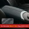 Car Center Console Armrest Storage Box Cover Trim FOR W205 Mercedes Accessories Benz C GLC Class X253 2015-2017 2018