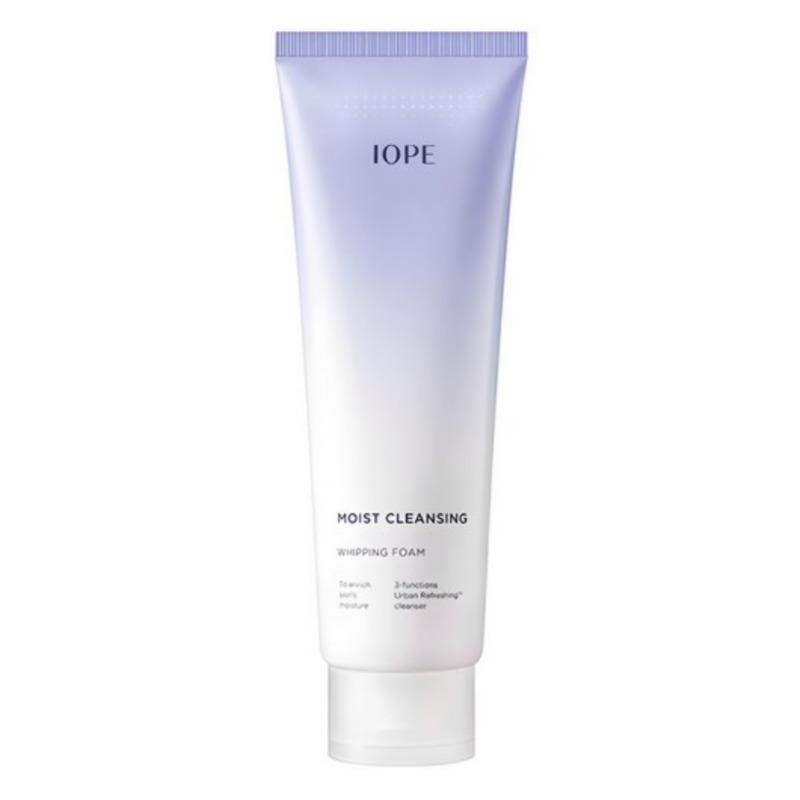 [IOPE] Moist Cleansing Whipping Foam 180mL – Deep Cleansing & Hydration Care 1PCS