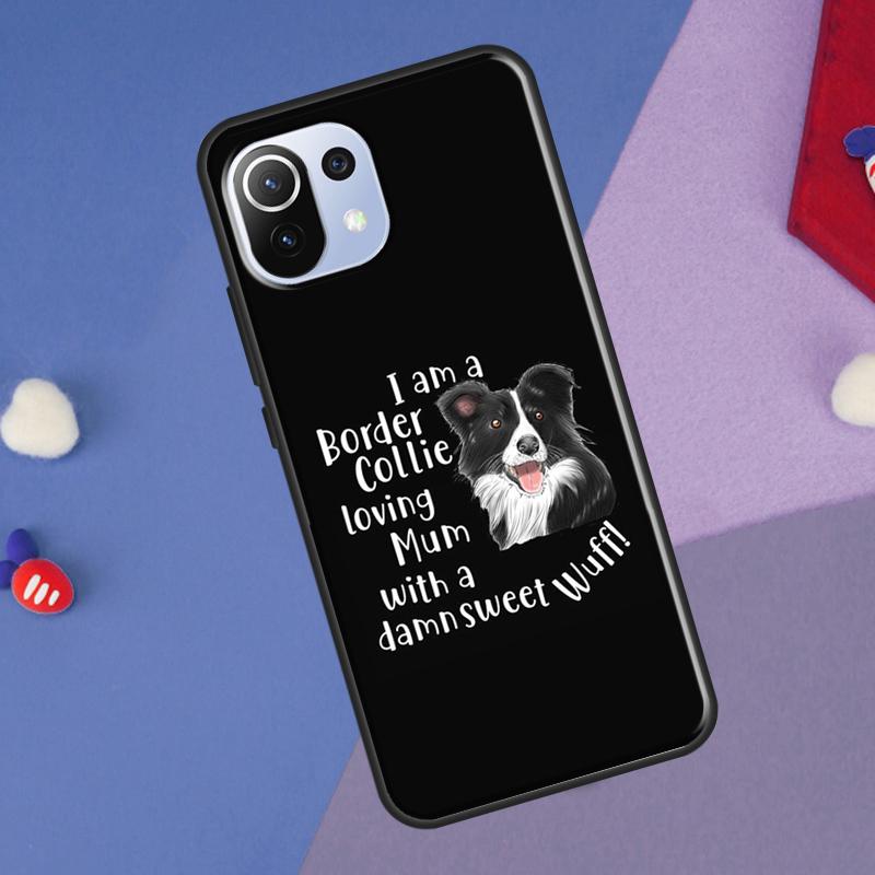 Cartoon Border Collie Cover For Xiaomi 14 13 Ultra 11T 12T 13T 14T Pro POCO X7 Pro X3 X5 F3 F5 F6 M6 X6 Pro Case