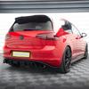 Maxton Style Gloss Black Car Rear Bumper Diffuser Splitter For VW Golf Mk7 Golf 7 GTI GTD 2013-2016 Pre-Facelift Bodykits Tuning