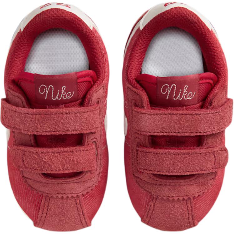 Nike Scarpe da Bambino Cortez SE Basse Rosse Bianche per Neonati e Bambini IO9256-600