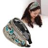 1PC Hollow Lace Flowers for Women Girls Sequins Bezel Headdress Wide Edge Fashion Headband Hair Hoop with Tooth