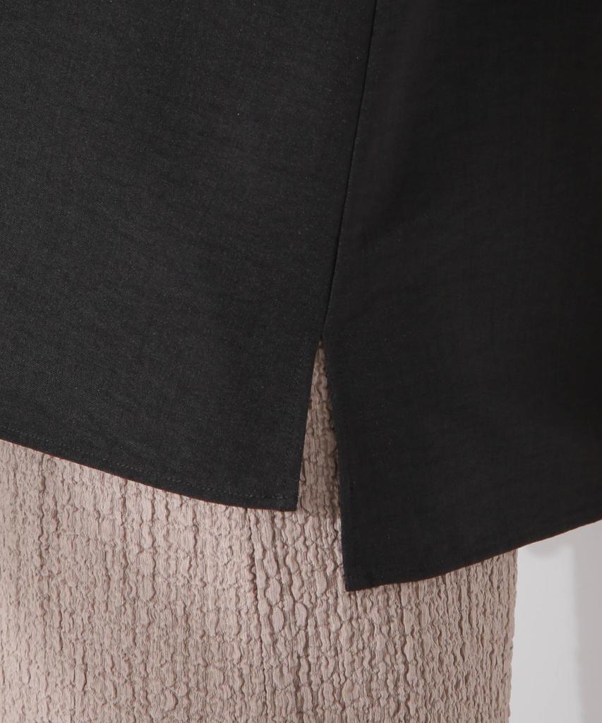 Nano Universe Flare Sleeve Design F Light Women's Blouse, 041, Beige, 673-5121311