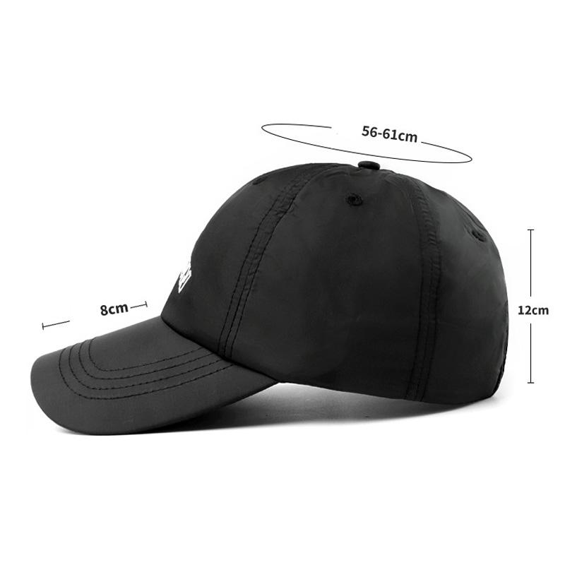 Quick-Drying Breathable Sunscreen Cap Men's Big Head Circumference Outdoor Anti-Ultraviolet Sun Cap Women Baseball Cap