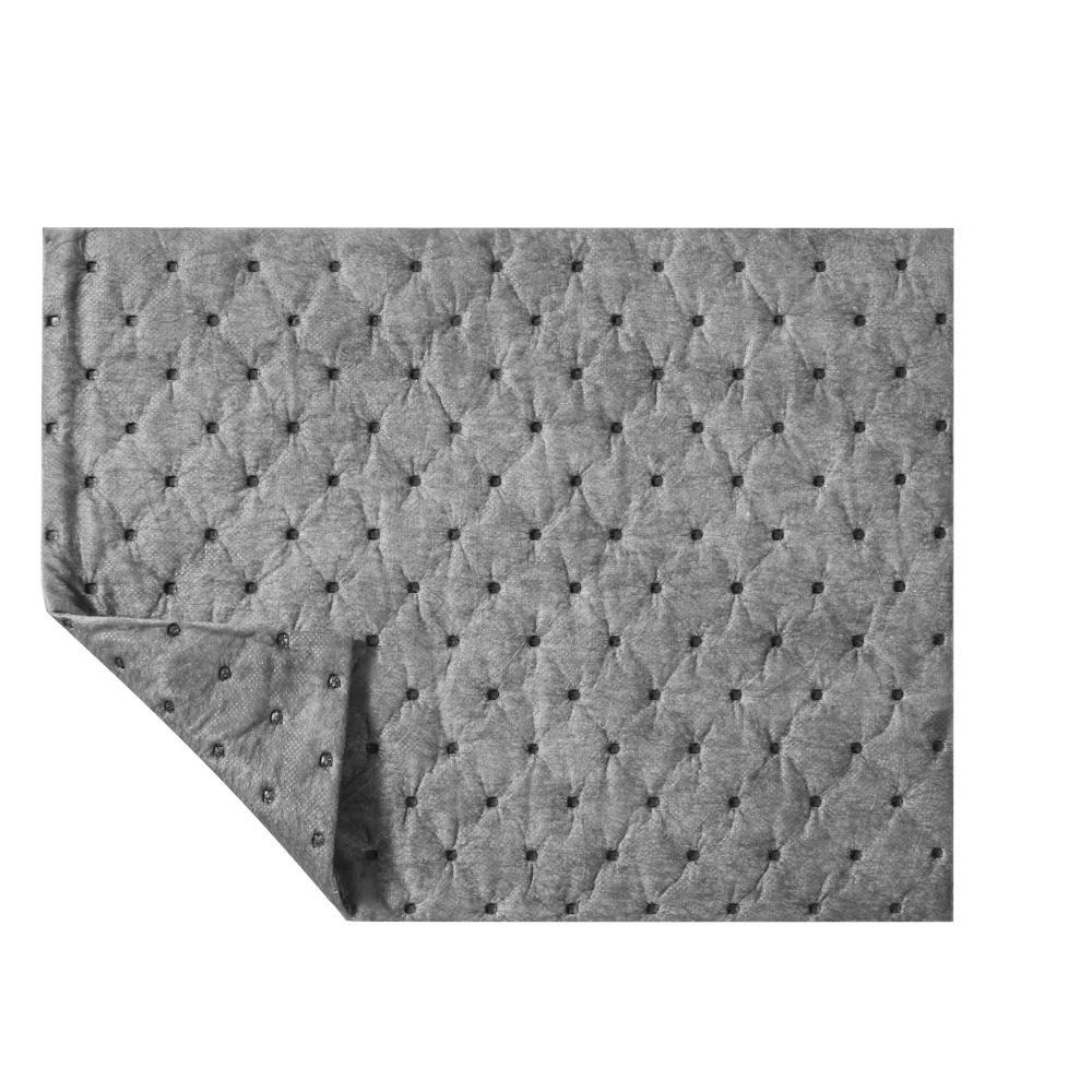 5Pcs Durable 50*40cm Oil Absorbent Pads Grey Absorbent Mat Oil Spill Mat Universal Heavy Weight Garage Floor Mat Basement