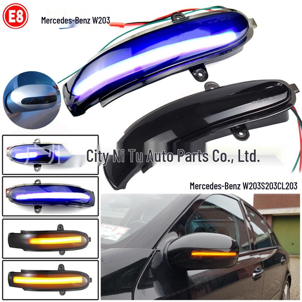 Sequential Rearview Mirror Turn Signal Light for Mercedes-Benz C-Class W203/S203/CL203 (2001-2007)