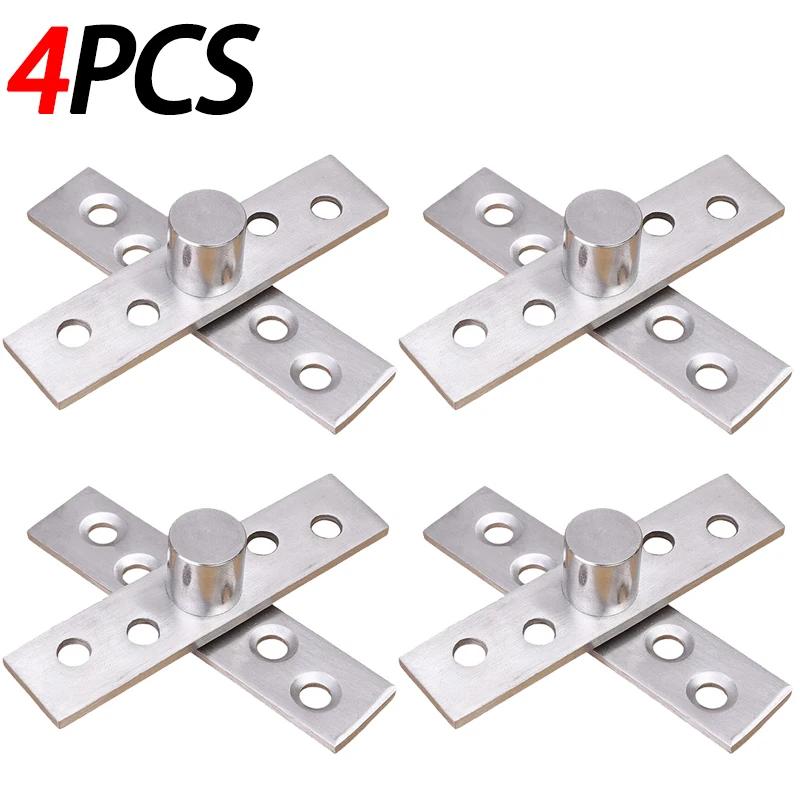 1/4 STÜCK Drehlager Edelstahl 360 Grad Drehlager Verdecktes Oben Unten Scharnier Möbel Schwerlast Standortwelle