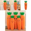 Ultra Soft Carrot Plush Body Pillow Huggable Stuffed Toy Adorable Bed Cushion