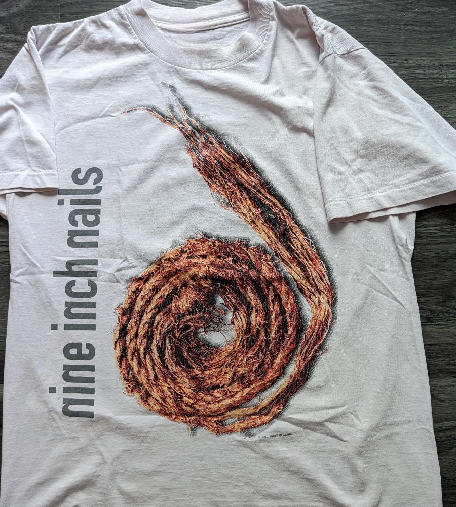 Vintage Nine Inch Nails Further Down The Spiral T-shirt L