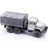 1/72 PZA12064LC Russian ZIL-131 Military Truck Model White Coating Finished Product Collection Model