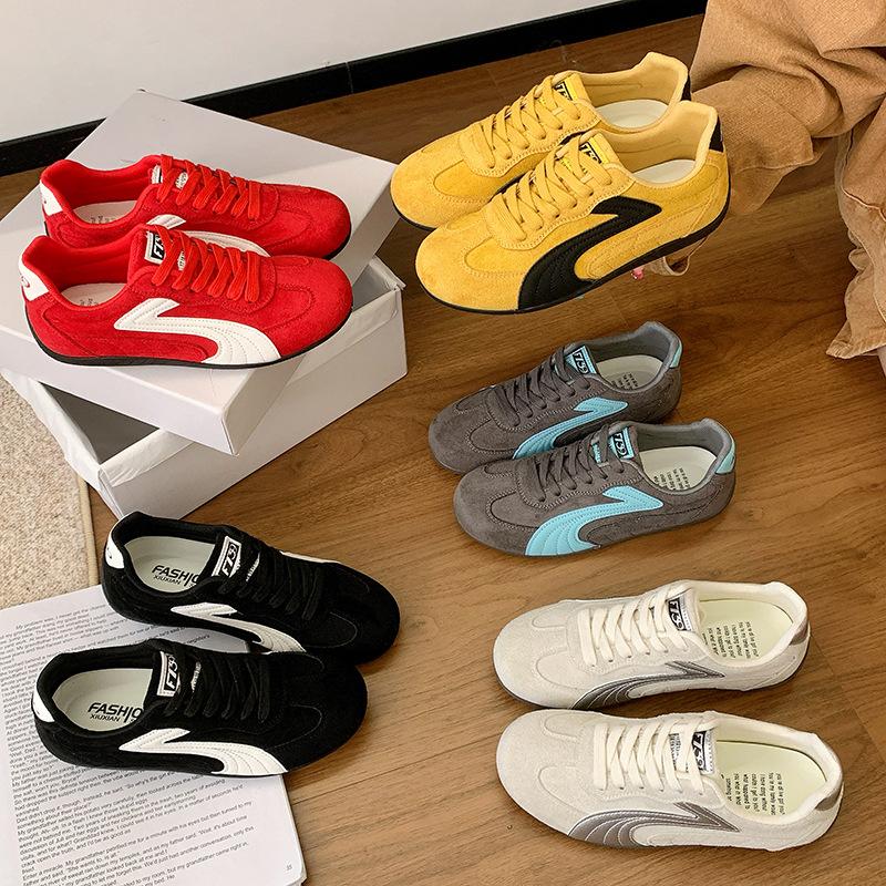 Casual German training shoes women's shoes autumn 2025 new popular fashion Forrest Gump sports shoes soft sole versatile comfortable board shoes