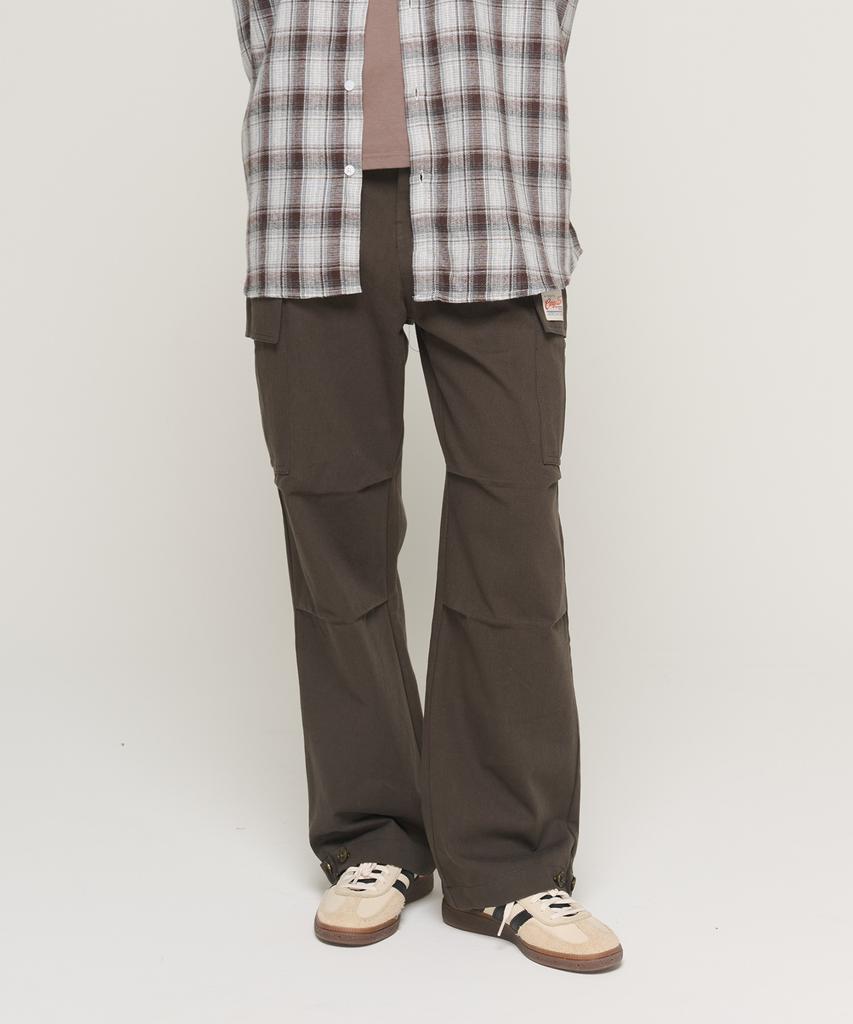 CARGOBROS FOR WOMAN Utility Work Cargo Pants (Brown)
