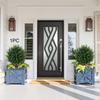 Boxwood Topiary Ball Tree Fake Shrubs with Artificial Plant for Front Porch Balcony Backyard