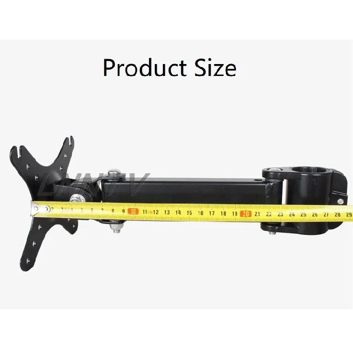 Monitor Universal Extension Arm Black White Desktop Stand Full Motion Steel Suporte Monitor Holder 14"-27" Mount Bracket
