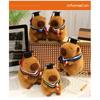 20-25cm Kawaii Graduation Dr.Capybara Plush Toy Cute Christmas Hat Kapibala Soft Doll Boys Girls Child Students Graduation Gift