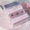 Jewelry Container Storage Box Frosted Texture Cards Box Cute Collection Box  for Storing Jewelry