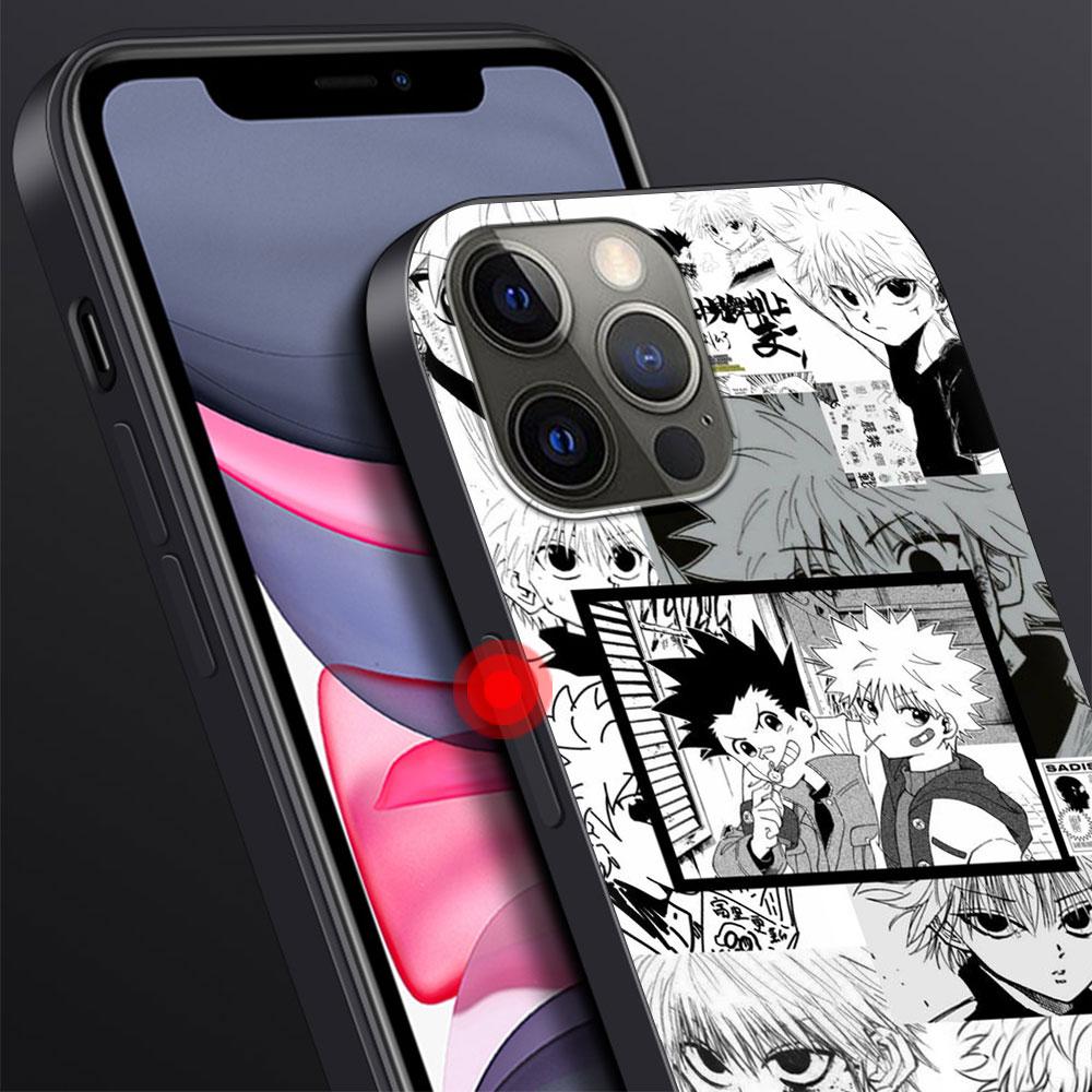 Case For Apple Iphone 11 13 12 Mini 14 Pro Max Xr 7 8 +Se 2020 Xs 6 6s Plus 5 5s Silicone Phone Cover Anime Hunter X Hunters